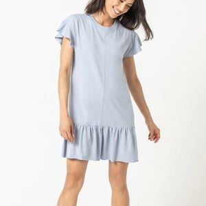 Lilla P Pale Blue Crewneck Sweatshirt